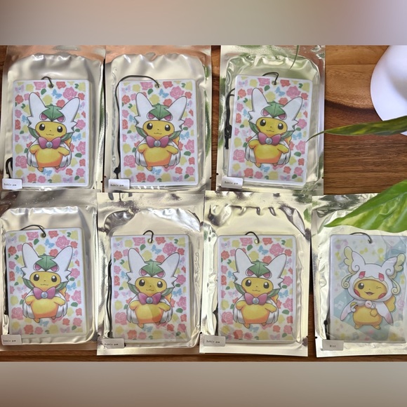 4 Pokemon Car Air Freshener Bundle, NWOT! - Picture 2 of 4